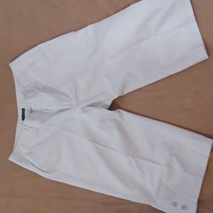 Cropped Dockers, sz 14, lite khaki